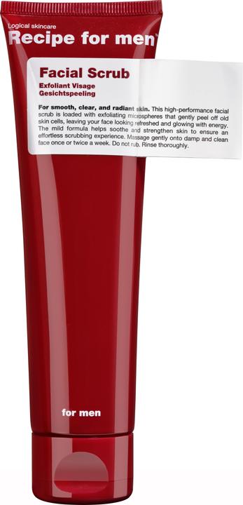 Recipe for men Gesichtspeeling (Peeling, 100 ml)
