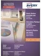 Produktbild Avery Intercalaires à onglets, 8 touches, PP, transparent dimensions: A4, couleur touches assorti, 180 mic