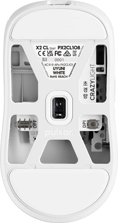 Produktbild Pulsar Gaming Gears X2 CrazyLight - Mini Size 1 (Kabellos, Kabelgebunden)
