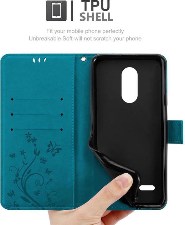 Immagine prodotto Cadorabo Copertina del libro di fiori (LG K8 2017)