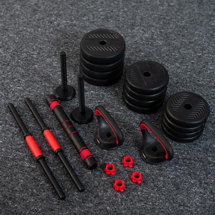 Produktbild HMS 6IN1 WEIGHT SET SGN130 (BARBELL DUMBBELL AND KETTLEBELL) 30KG (1 x 120 kg)