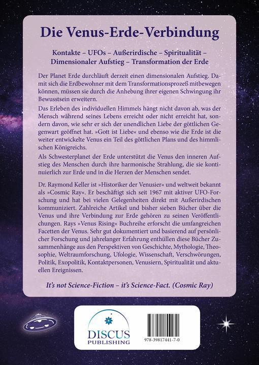 Produktbild Aufsteigende Venus (Deutsch, Anja Schäfer, Dr. Raymond Keller, Raymond Keller, 2022)