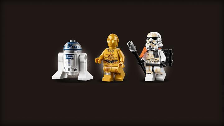 Actual product image LEGO Microfighters Escape POD vs. Dewback (75228, LEGO Star Wars)
