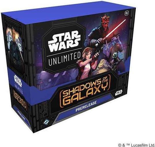 FFG Star Wars: Unlimited - Shadows of the Galaxy (Prerelease-Box) (Englisch, Booster Pack)