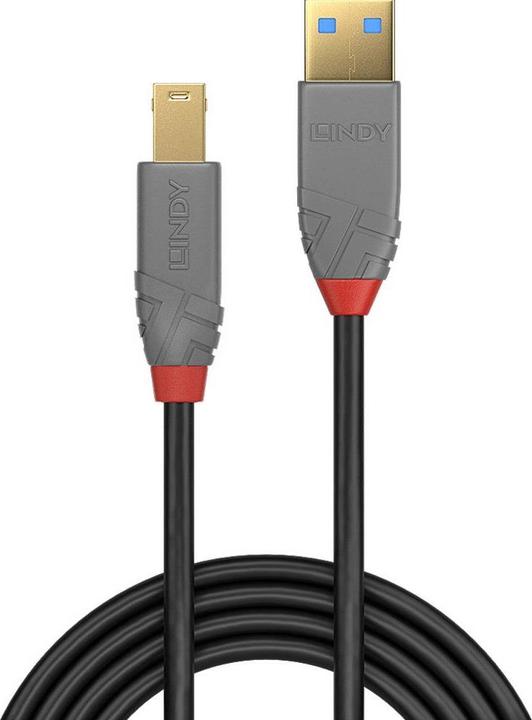 Immagine prodotto Lindy USB/A-USB/B M-M (0.50 m, USB 3.0)