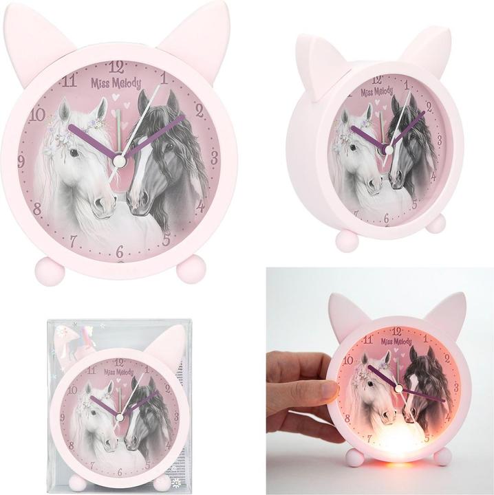 Actual product image Schmidt Spiele Miss Melody - Alarm Clock FANTASY HORSE - Pink