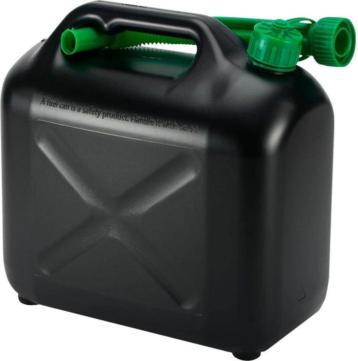 Produktbild TopLine Kunststoff-Benzinkanister, 10 Liter, schwarz, Produkttyp