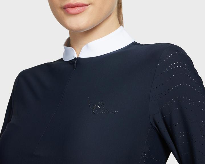 Image du produit Samshield polo de concours manches longues aloise boreal (XS)