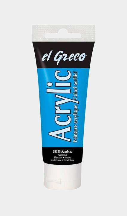 Produktbild Kreul Acrylfarben 75ml (Azurblau, 75 ml)