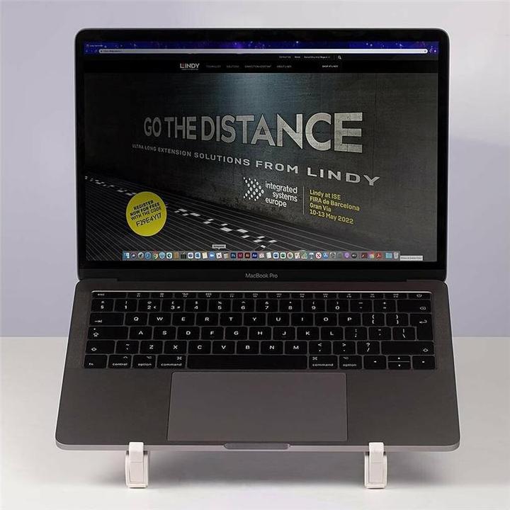 Produktbild Lindy Faltbare Laptop-Halterung Verstellbare Halterung aus Aluminium