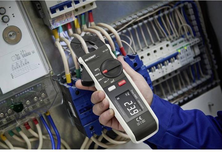 Produktbild Voltcraft VC-321 Stromzange kalibriert (ISO) CAT II 600 V, CAT III 300 V Anzei (CAT II 600V, CAT III 300V)