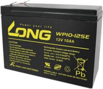 Produktbild Long WP10-12SE WP10-12SE Bleiakku 12V 10Ah Blei-Vlies (AGM) (B x H x T) 151 x 118 x 65mm Flachsteck (12 V, 10 Ah)