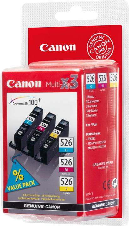 Produktbild Canon Cli-526 (M, Y, C)