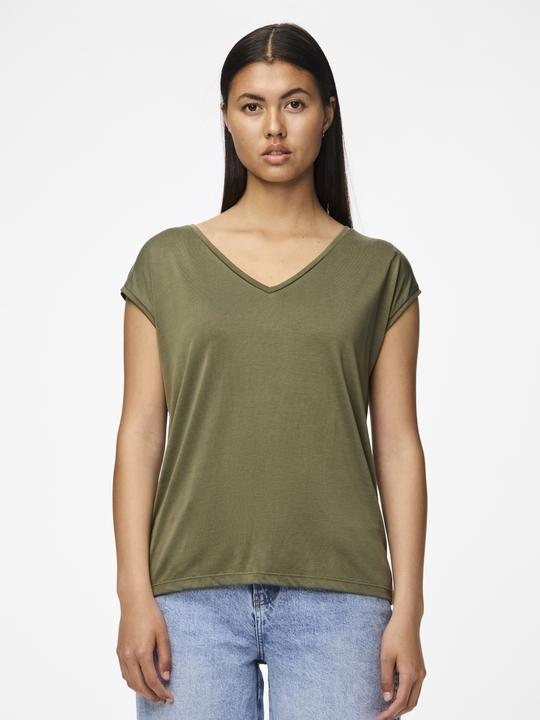 Actual product image Pieces Plain T-Shirt (M)