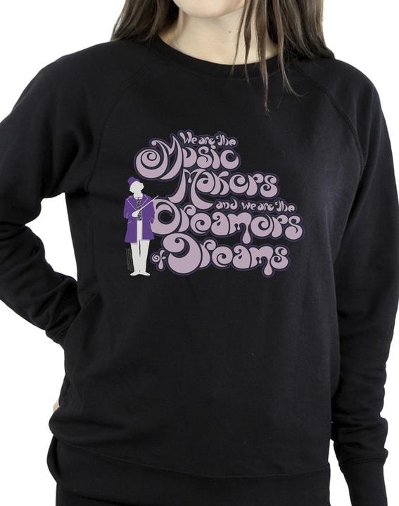 Produktbild Willy Wonka & the Chocolate Factory Dreamers Text Sweatshirt (L)