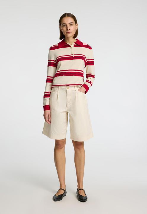 Image du produit Selected Femme 100% Merinowoll Langarm-Poloshirt (L)