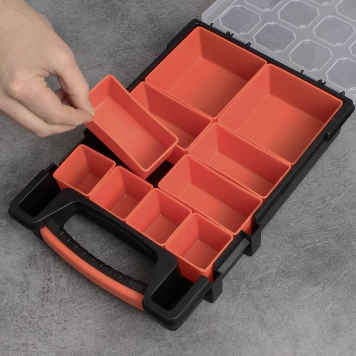 Actual product image Quadrios 23SA091 Assortment box (L x W x H) 32.5 x 22 x 6 cm Number of compartments: 1