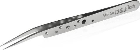 Actual product image Rubis Tweezers perforated, pointed, 11.5 cm, 5AG