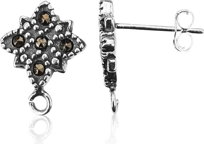 Produktbild Leyda Ohrstecker Brisur Markasit (Silber 925, Edelstein)