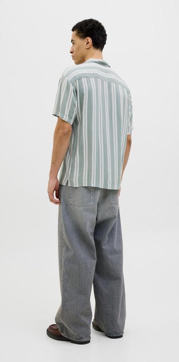Produktbild Jack & Jones Jjejeff Stripe Resort Shirt Ss Sn (XS)