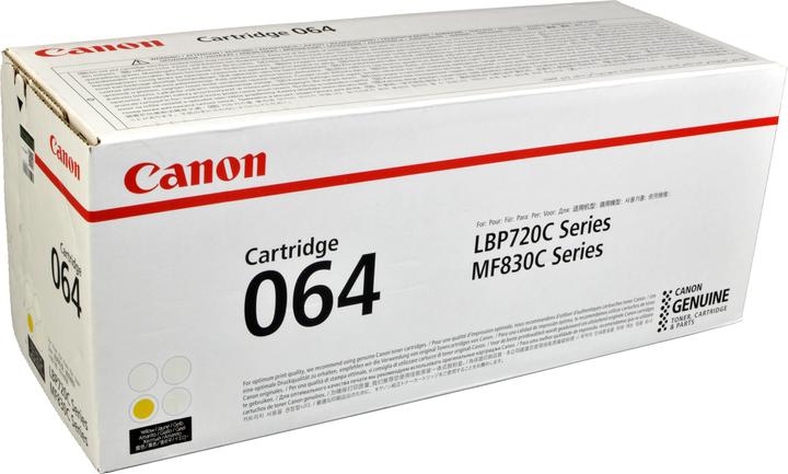 Actual product image Canon 064Y (Y)