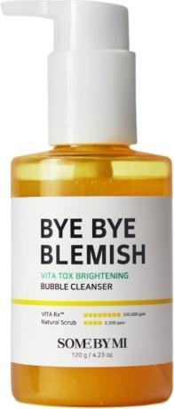 Some By Mi Bye Byeemish Vita Brightening Bubble Cleanser Schiuma detergente nutriente per il viso 120G (Schiuma)