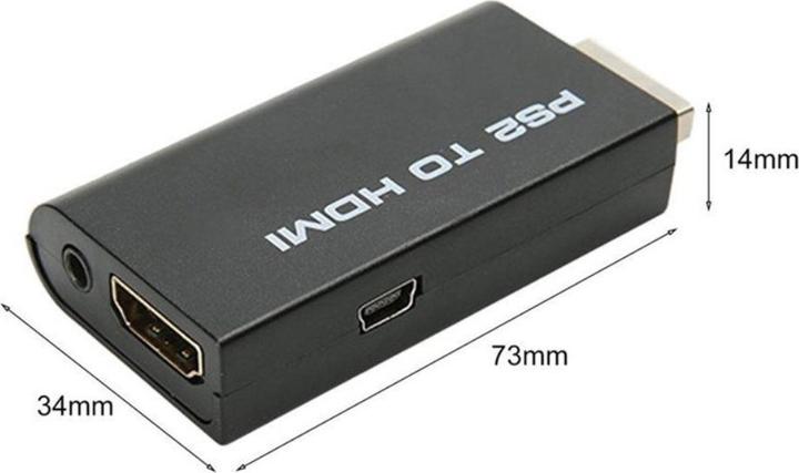 Image du produit Ueli Express Adaptateur Playstation 2 vers HDMI