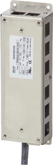 Actual product image Siemens Braking resistor 6SE6400-4BC05-0AA0 1 pc.