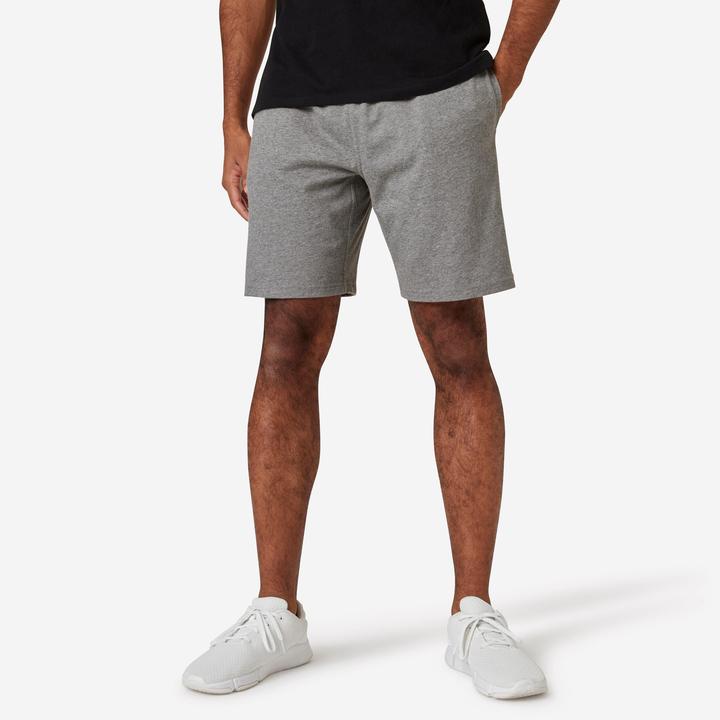 Image du produit Domyos Shorts Herren Baumwolle - grau (XL)
