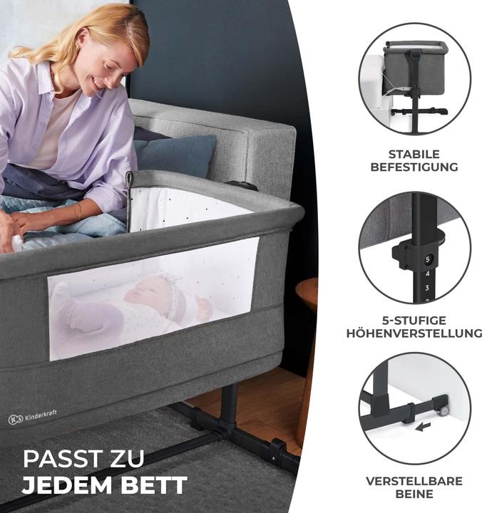 Produktbild KinderKraft Neste Grow Hellgrau