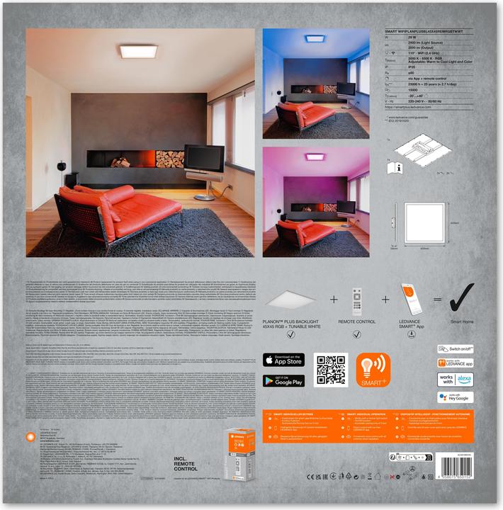 Image du produit Ledvance Planon plus Backlite (2000 lm)