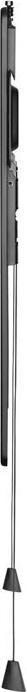 Immagine prodotto Deltaco ARM-0151 Supporto TV (70") Nero (Muro, 70", 35 kg)