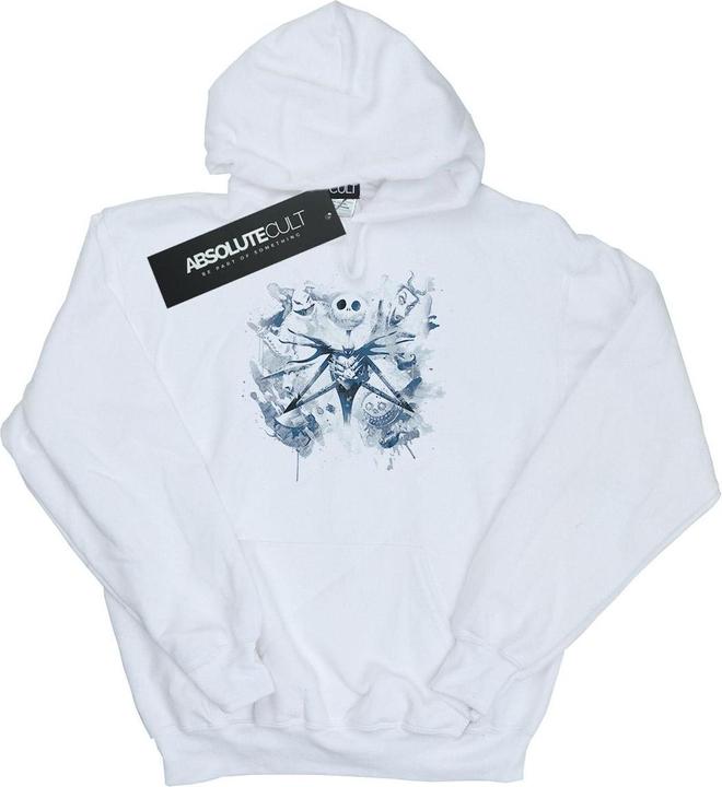 Actual product image Disney Womens/Ladies Nightmare Before Christmas Paint Spray Carers Hoodie (XXL)