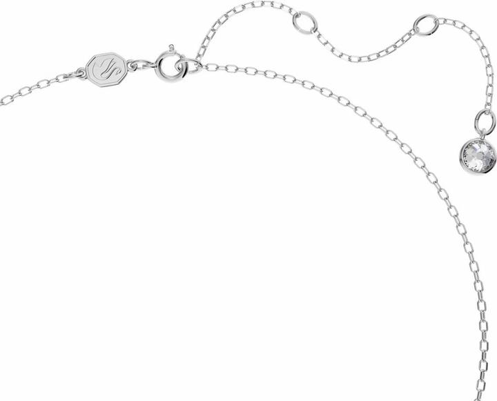 Immagine prodotto Swarovski Ortyx - Collana con taglio a brillante bianco (Metallo Swarovski, 36 - 41 cm)