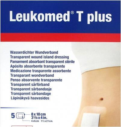 Produktbild BSN T plus transparenter Wundverband 8x10cm mit Wundauflage (5 x)