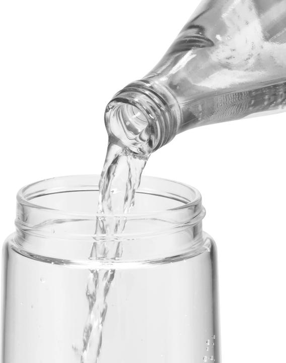 Produktbild WMF Wasserkaraffe 1l Glaskaraffe mit Griff Fruchtspiess Nuro CloseUp-Verschluss (1 l)