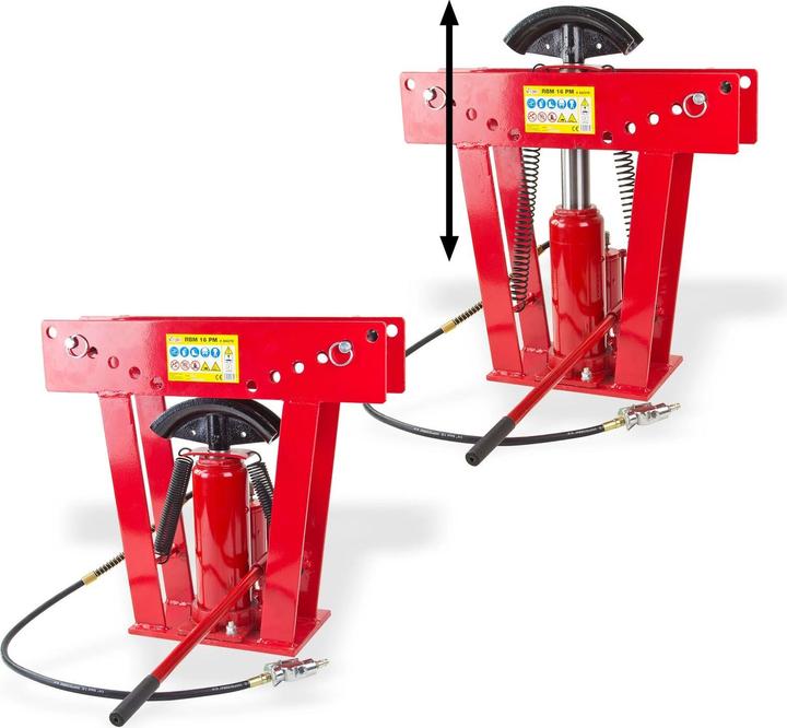 Produktbild Dema Rohrbiegegerät hydraulisch pneumatisch 16t (640 mm)