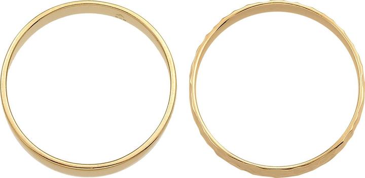 Image du produit Kuzzoi Bague en ruban, set de bagues (58, Argent 925)