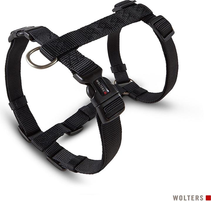 Actual product image Wolters Professional Harness Size M 30-50 cm x 1,5 cm black (M, Dog, Dog sport)