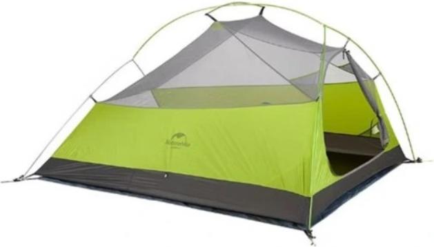Actual product image Naturehike Namiot Cloud Up 3 20D Updated NH18T030-T-Forest Green (Dome tent, 2.10 kg, 3 persons)
