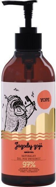 Yope Natural Gel Under The Shower Berries Goji And Cherry 400Ml (400 ml)