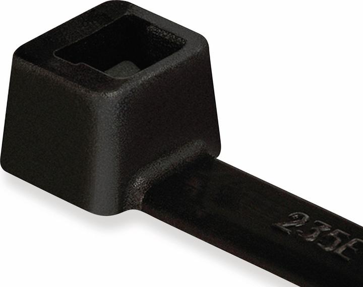 Image du produit HellermannTyton Collier de serrage noir 360x7,5mm (Serre-câbles en plastique, 365 mm, 100 pcs)