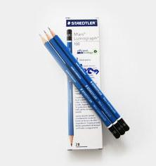 Actual product image Staedtler Mars Lumograph 100 (2 mm, 2B, 1 x)