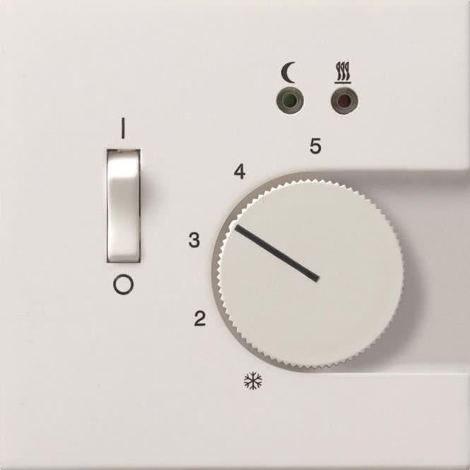 Produktbild Gira 0396112 Thermostat Weiss