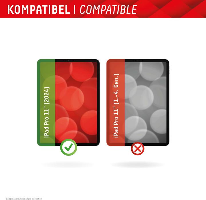 Actual product image Displex Tablet Glass, Tablet Schutzglas (1 Piece, iPad Pro 11 2024 (5th gen))