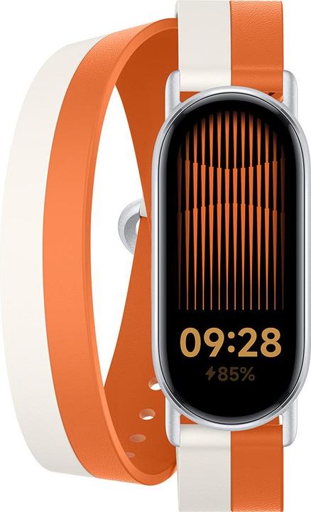 Actual product image Xiaomi Smart Band 9 Dual-tone Leather Strap (PU (inside), Calfskin)