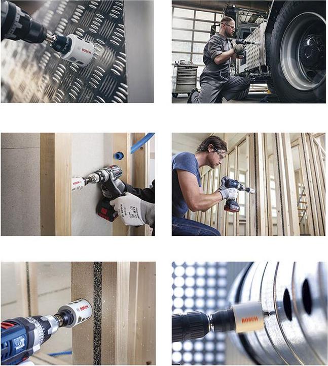 Immagine prodotto Bosch Professional Zubehör Set di seghe a tazza Progressor (20 mm, 22 mm, 25 mm, 32 mm, 35 mm, 40 mm, 44 mm, 76 mm, 60 mm, 68 mm, 51 mm)