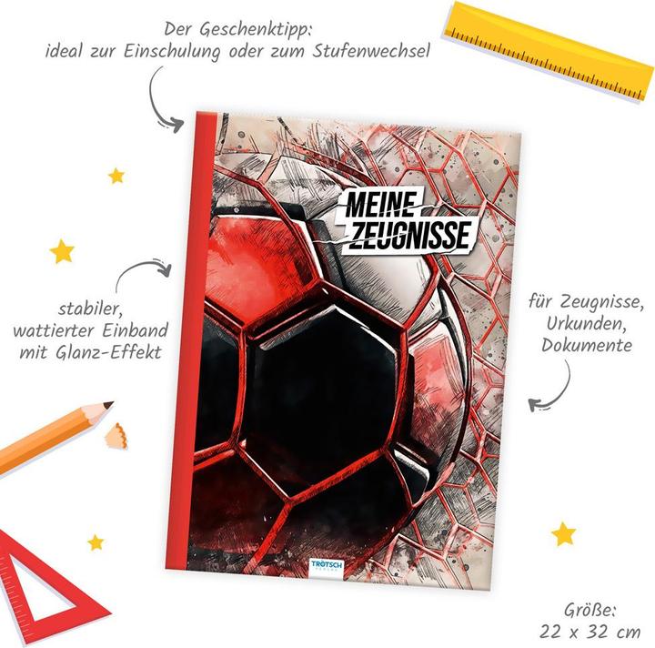 Actual product image Magni Football report folder (A4, 10 x)