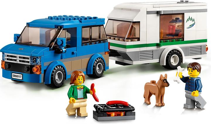 Immagine prodotto LEGO City Furgone e caravan (60117, LEGO City)