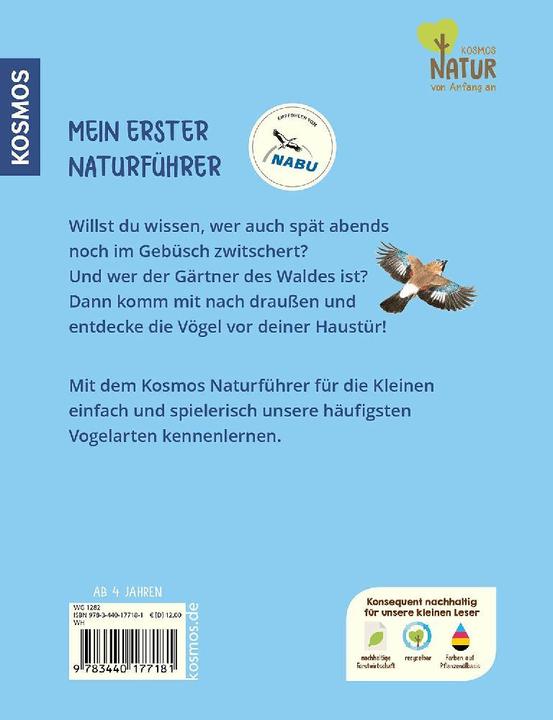 Immagine prodotto Kosmos Mein erster Naturführer, Was fliegt denn da? (Tedesco, Lea Hille, 2023)